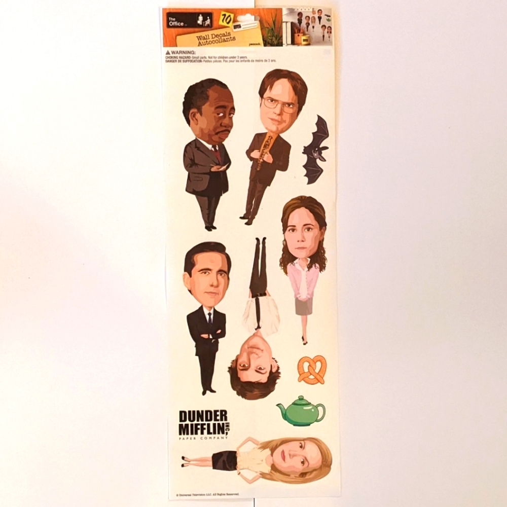 The Office Wall Art Dwight Schrute Michael Scott Home Decor Decals